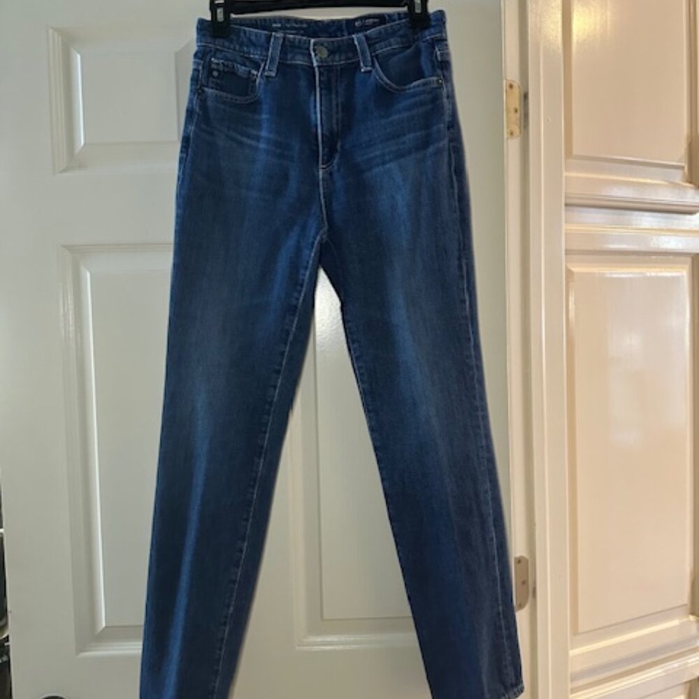 AG Saige High Waist Straight Jean (Easy Street) Size 27